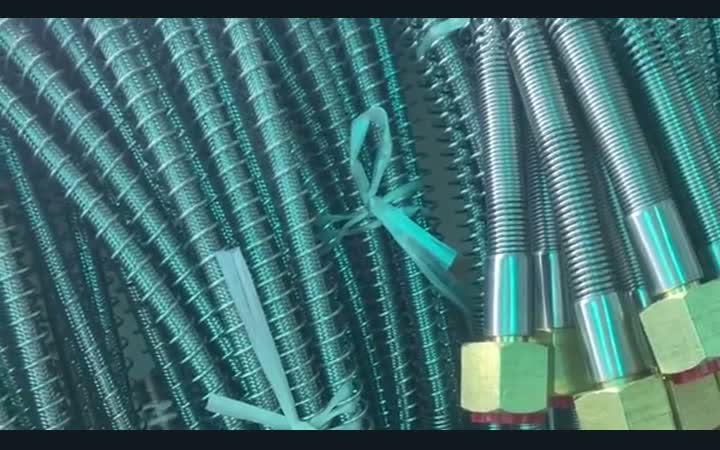 Approved stainless steel braided metal hose assembly for specification discussion